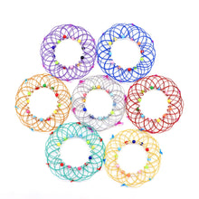 Load image into Gallery viewer, Magic Mild steel Mandala Flower Basket toy