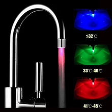 Load image into Gallery viewer, LED Colorful Glow Faucet Light 4 Pack