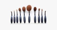 Load image into Gallery viewer, Oval Brush Ten Piece Set