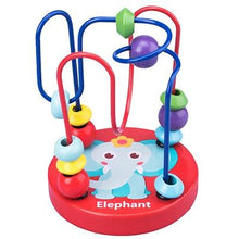 Load image into Gallery viewer, Animal Bead Maze Wooden Toy Learn From Home