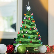 Load image into Gallery viewer, LED Ceramic Christmas Tree