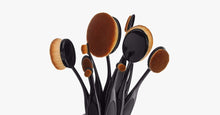 Load image into Gallery viewer, Oval Brush Ten Piece Set
