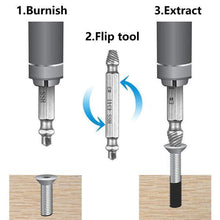 Load image into Gallery viewer, Double-sided Screw Extractor Set