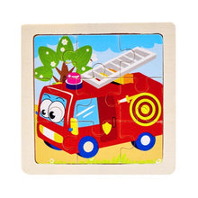 Load image into Gallery viewer, Kids Wooden Educational Toy Puzzle Learn From Home