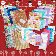 Load image into Gallery viewer, Drawstring Christmas Gift Bags 15 Sets