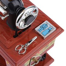 Load image into Gallery viewer, Mini Sewing Machine Music Box