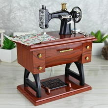 Load image into Gallery viewer, Mini Sewing Machine Music Box