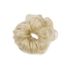 Load image into Gallery viewer, Messay Out-of-bed Rose Bun Scrunchie