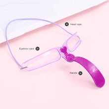 Load image into Gallery viewer, Eyebrow Stencils Kit Grooming Card Eyebrow Makeup Tools