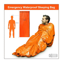 Load image into Gallery viewer, Emergency Waterproof Sleeping Bag
