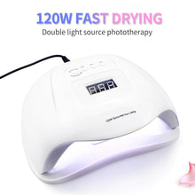 Load image into Gallery viewer, Manicure Gel Set and UV Nail Lamp