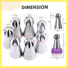 Load image into Gallery viewer, Cake Decor Piping Nozzle Set