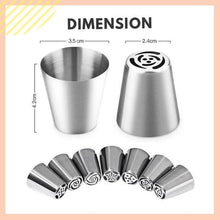 Load image into Gallery viewer, Cake Decor Piping Nozzle Set