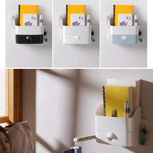 Load image into Gallery viewer, Multi-function Wall Mounted Bedside Shelf with Phone Holder
