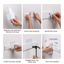 Load image into Gallery viewer, Multi-function Wall Mounted Bedside Shelf with Phone Holder