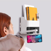 Load image into Gallery viewer, Multi-function Wall Mounted Bedside Shelf with Phone Holder