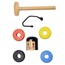 Load image into Gallery viewer, Little Wooden Man Who Can't Beat Interesting Magic Toy