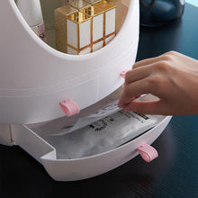 Load image into Gallery viewer, LED HD Mirror Makeup Storage Box Cosmetic Organizer Case