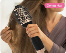 Load image into Gallery viewer, Gold Pro One-Step Hair Dryer Brush