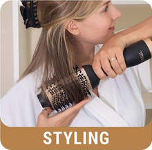 Load image into Gallery viewer, Gold Pro One-Step Hair Dryer Brush