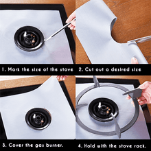 Load image into Gallery viewer, Easy-Wipe Stove Protector 4PCS
