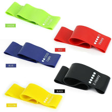Load image into Gallery viewer, Fitness Resistance Bands Set Of 5