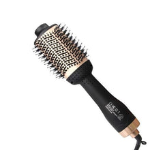 Load image into Gallery viewer, Gold Pro One-Step Hair Dryer Brush