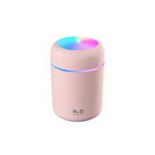 Load image into Gallery viewer, Portable H2O Ultrasonic Air Humidifier with Romantic Light