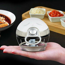 Load image into Gallery viewer, Cartoon Mini Manual Complementary Food Crusher, Hand-Drawn Multi-functional Garlic Food Chopper
