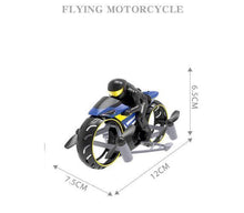 Load image into Gallery viewer, 2 In 1 Remote Control Motorcycle Land And Air
