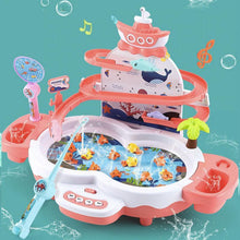 Load image into Gallery viewer, Children's Interactive Fishing Toy Game
