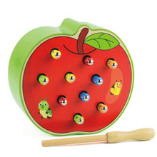 Load image into Gallery viewer, Catch The Worm Wooden Educational Toy Learn From Home
