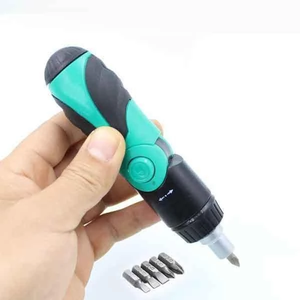 6 In 1 Ratchet Folding Multi-Function Screwdriver