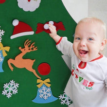 Load image into Gallery viewer, DIY felt christmas tree/snowman
