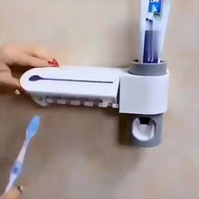 Load image into Gallery viewer, 2-In-1 Ultraviolet Toothbrush Disinfector &amp; Automatic Distributor
