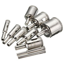 Load image into Gallery viewer, Diamond Glass Drill Bit Set 15pcs
