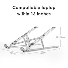 Load image into Gallery viewer, Foldable Laptop Stand
