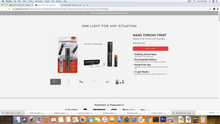 Load image into Gallery viewer, NANO TORCH TWIST

