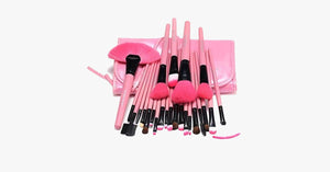 24 Piece Pink Glory Brush Set