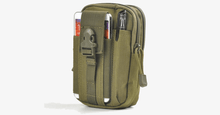 Load image into Gallery viewer, Military Waist Pack - Made up of Nylon - Waterproof Design - Zipper Closure - Attach with Belt  - Travel Gear - Outdoor - Available in 3 colors
